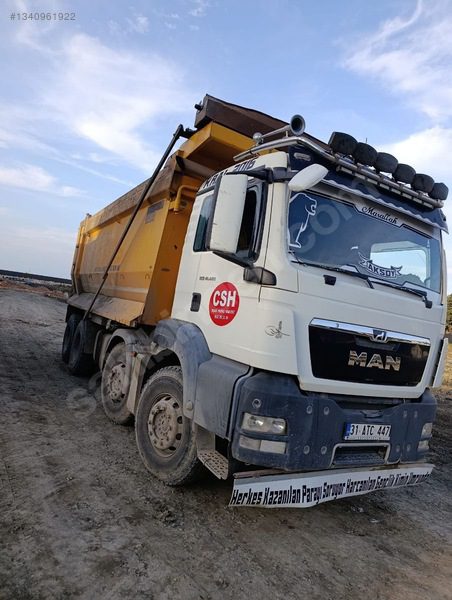 Hatay bölgesinde çift çeker kiralık Man kamyon nu