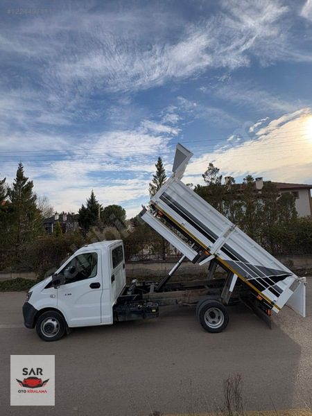 2025 Model Damperli Saç Kasa Kiralık Kamyonet Tenax