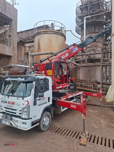 Kon-Kur Vinç'ten Kiralık 27 Mt Sepetli Platform