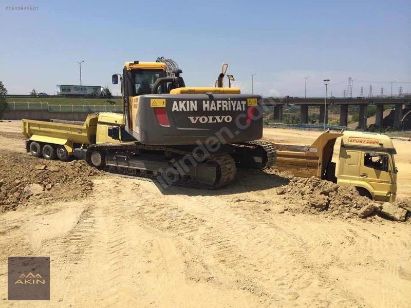 Günlük Aylık Kiralık Lastikli Palet Ekskavatörler Kırıcılı
