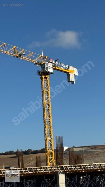 Kiralık 10 Ton Kule Vinç Şaseli Ve Yürüyüşlü