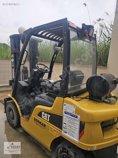 2.5 Ton Tripleks Gazlı Cat Kiralık Forklift Hedefforklift
