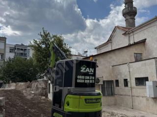 Zan Hafriyattan Kiralık 4 Ton Mini Ekskavatör