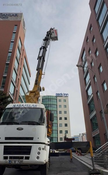 Kiralık Vinç 36 Metre 35 Tonluk Çift Kırma Hiyap