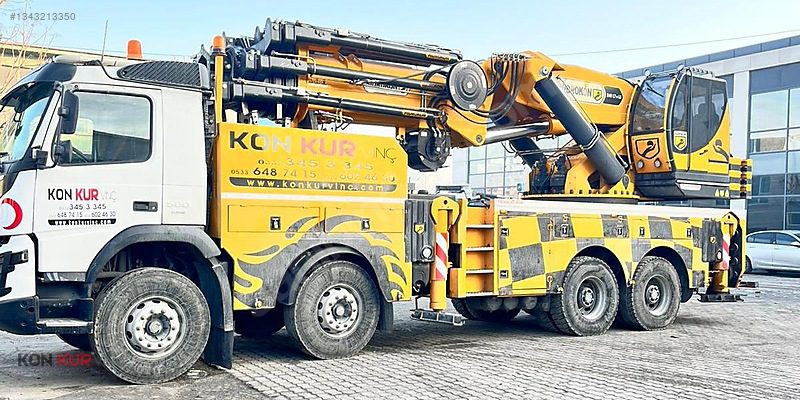 Kon-Kur Vinçten 80 Tonluk Vinçler (Saatlik-Günlük-Aylık)