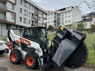 Kiralık Bobcat s76 trancher freze kova çatal süpürge