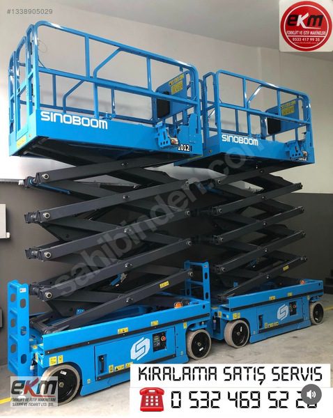 Ekm Forklift'ten Kiralık Akülü Makaslı Platform (Manlift)